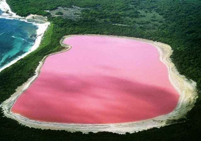 Australijska jezera roze boje