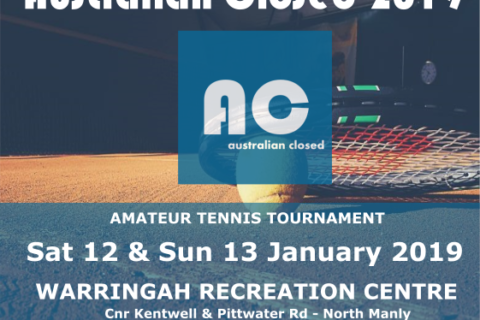 Welcome to Fun & Sports Charity Event AUSTRALIAN CLOSED 2019